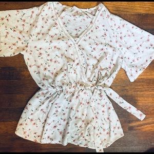 Women’s Boho Floral Top | Summer